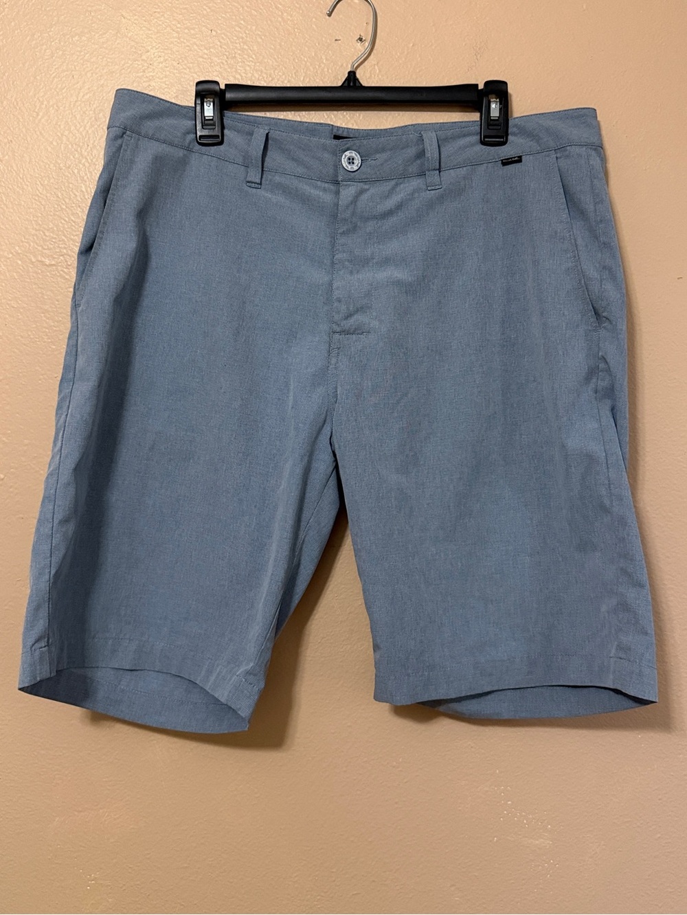 Travis Mathew Beck Performance Golf Shorts Blue Men’s Size 36
